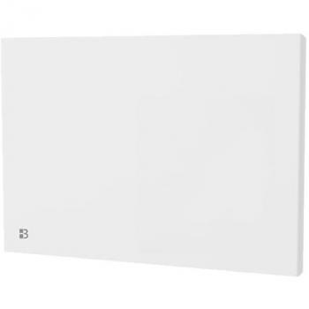Radiador eléctrico fijo de hierro fundido con inercia seca 1000W Bestherm EOLE horizontal blanco