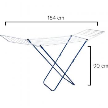 Tendedero plegable metálico con alas Oryx 5160200