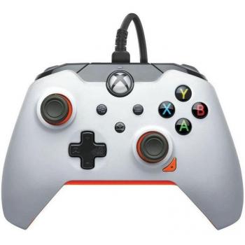Controlador con Cable PDP Atomic White para Xbox Series X/S/One/PC con 1 Mes de Suscripción a Gamepass