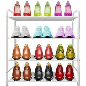 Zapatero Metálico Nyana Home para 12-24 Pares | Diseño Moderno, Resistente y Ahorro de Espacio | Fácil Montaje