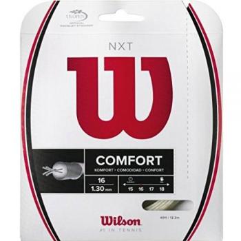 Wilson NXT Tennis String Set 12.2m - Natural Color, 1.3mm Thickness
