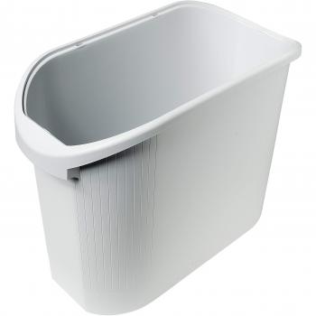 Exacompta Modern'line - Papelera, 26 l, color gris luz
