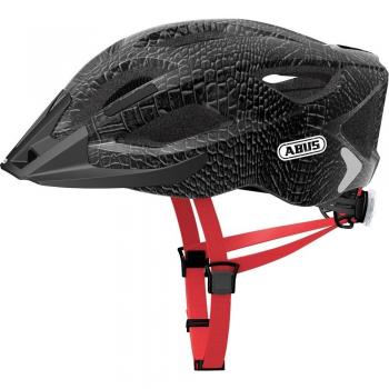 ABUS Mujer Aduro U-GRIP 2.0 - Casco para bicicleta, todo el año, mujer, color black art, tamaño 58-62 cm