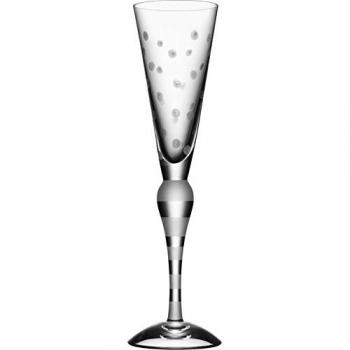 Orrefors Clown Champagne Frost Dots