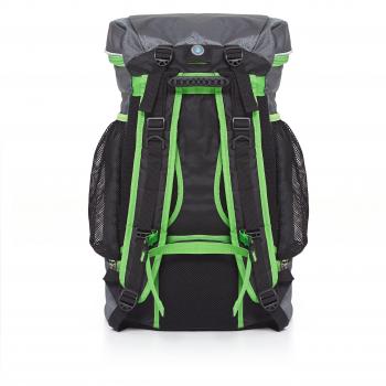 Zoggs Bolsa de triatlón unisex, tamaño mediano, color negro, gris y verde