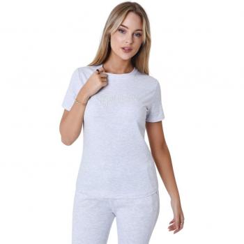 Camiseta mujer Project X Paris Essentials Gris Claro S