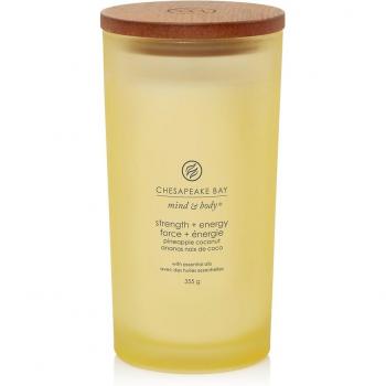 Chesapeake Bay Mind & Body Strength & Energy Scented Candle (Pineapple Coconut) 355g