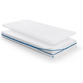 Colchón y Protector Aerosleep Safe Sleep Pack Evolution 40 x 90 cm para cuna