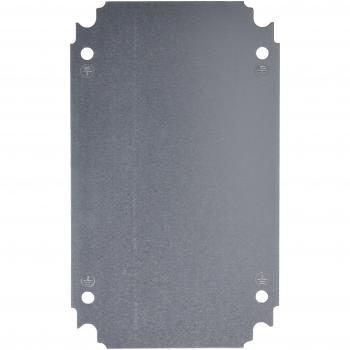 Schneider Electric NSYMM32 Placa de Montaje Ciega, Al 300 x An 200 mm en Chapa de Acero Galvanizado