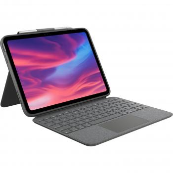 Logitech Combo Touch Gris Teclado con Smart Connector para iPad QWERTY 920-011382