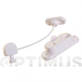 Soporte estante G-21 blanco con características de diseño moderno, material resistente, fácil instalación y acabado en color blanco