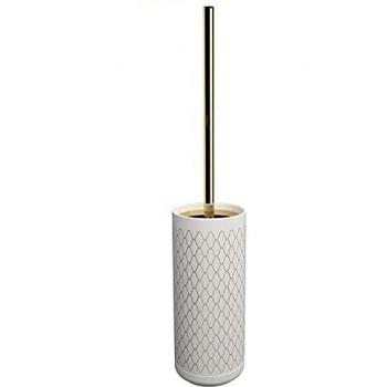 EQUILIBRIUM ESCOBILLERO SUELO NETTING BLANCO BRILLO- ORO