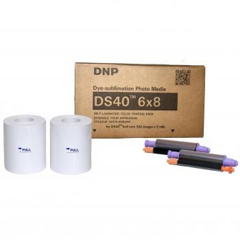 DNP DS-40 15x20 cm Glossy Photo Paper - 400 Prints (2 Rolls x 200)