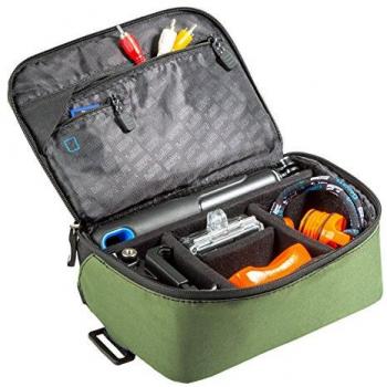 SP-Gadgets Soft Case Maleta Medio con Compartimentos para cámaras y videocámara, Adultos Unisex, Verde
