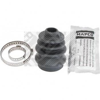 Juego de fuelles para árbol de transmisión MAPCO 18765, incluye dos fuelles, abrazaderas y se adapta a diferentes modelos de vehículos