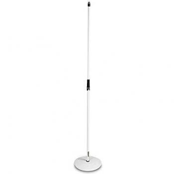 Gravity MS 23 W White Microphone Stand with Round Base