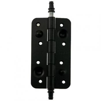 Bisagra Seguridad 916 150x80 mm Canto Redondo con Remate Negro