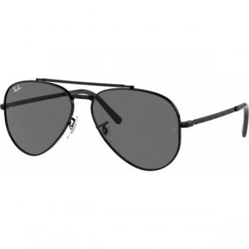 Ray-Ban RB3625 New Aviator Col. 002/B1 Unisex Pilot Black Sunglasses