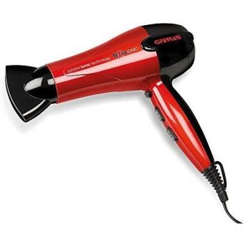 G3 Ferrari G3000700 Secador Profesional de 2 Velocidades y 3 Temperaturas con Función Iónica, 2200W, Rojo