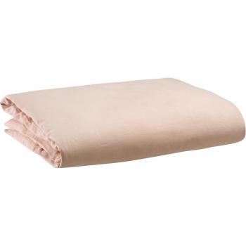 Funda Nórdica de Algodón Stonewashed Vivaraise Zeff 260 x 240 cm berenjena