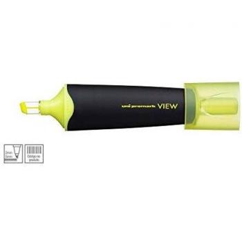 Marcador fluorescente amarillo view usp-200 uniball 146798