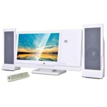 Mini Microcadena de Música Inovalley CH43-DVD - Reproductor DVD/CD - Pantalla 12 - 60W - FM - USB 2.0 - SD/MMC - AV - Multilingüe - 2