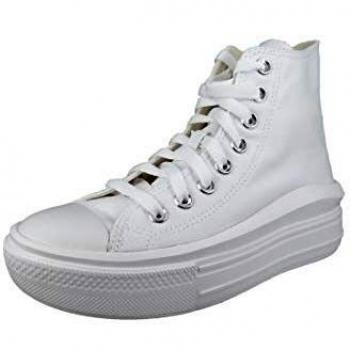 Converse Move Platform Hi Zapatillas Blancas para Mujer-UK 6 / EU 39
