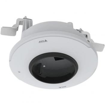 Cámara de seguridad Axis TP3201-E con carcasa para montaje empotrado al aire libre y soporte empotrado para vivienda