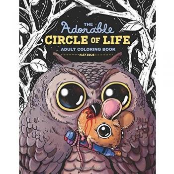 Whimsical Nature Mandala Coloring Book for Adults by Alex Solis