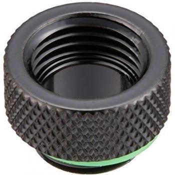 BitsPower G1/4 Inch Male to Female Adapter - Matte Black Finish