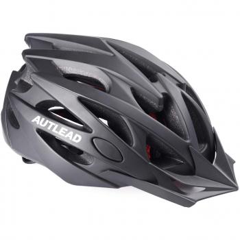 AUTLEAD Casco para Bicicleta, Adultos Casco para Bicicleta con Visera Extraíble, Certificado CE Hombres Mujeres Carretera Casco de Bicicleta