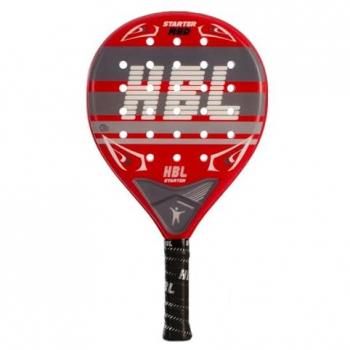 Pala de Pádel Hbl Starter Red Light - Iniciación, color rojo, ligera