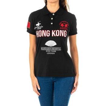Polo manga corta con cuello de solapa para mujer 2WP168