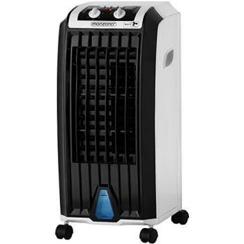 Aire Acondicionado Portátil 4 en 1 Blanco/Negro 5L - Temporizador, Ventilador, Ionizador y Humidificador