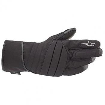 Alpinestars SR-3 V2 Drystar - Guantes de Moto Negros para Motocicletas (Tamaño XL)