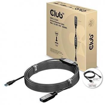 Cable de extensión USB 3.2 Gen1 de 10 metros con tecnología activa de repetición