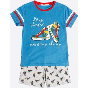 ADMAS Pijama Manga Corta Big Steps para Niño