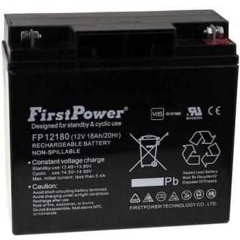 FirstPower Batería de Gel FP12180 12V 18Ah VDS