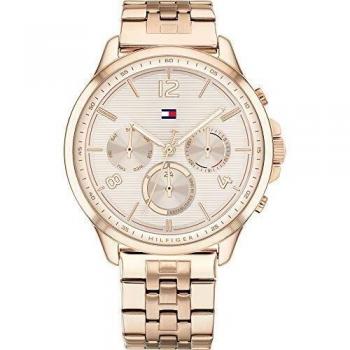 Tommy Hilfiger Reloj Analógico para Mujer de Cuarzo con Correa en Acero Inoxidable 1782224