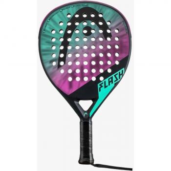 Head Flash 2023 Unisex Padel Racket - Mint/Pink