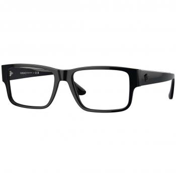 Versace VE3342F Asian Fit GB1 Men's Eyeglasses Grey Size 57 - Frame Only with Blue Light Block Available