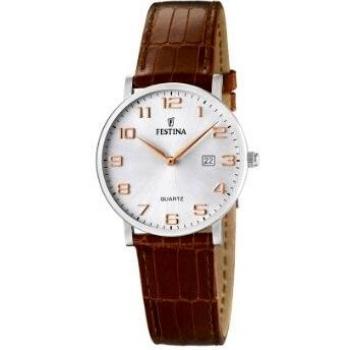 Festina Reloj Analógico para Mujer de Cuarzo con Correa en Cuero F16477/2