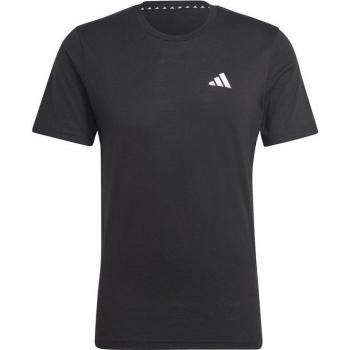Camiseta de fitness Adidas TR-ES FR de manga corta en color negro, talla XS, para hombre