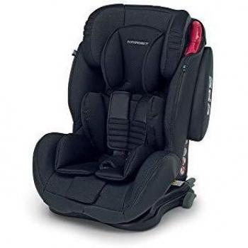 Foppapedretti Isodinamik, Silla de coche grupo 1/2/3 Isofix, Negro