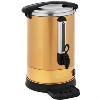 Cafetera profesional de filtro - 14 L - Acero inoxidable dorado - Royal Catering