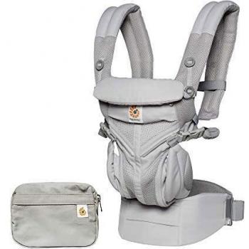 Ergobaby Mochila Portabebe Ergonómico Recien Nacido, Adapt Cool Air Mesh, Porta Bebes en Mochilas