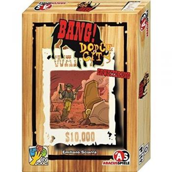 Bang! Expansión Dodge City - Juego de cartas western con nuevas características y personajes