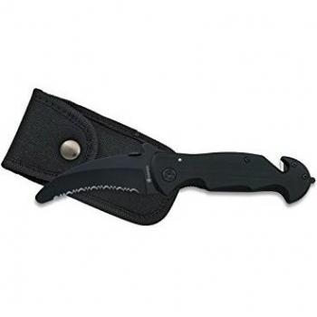 M.ALBAINOX - Navaja seguridad. Negra hoja: 8.5 cm