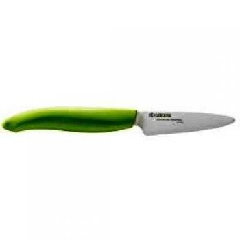 Cuchillo Pelador Cerámico Kyocera Japón - Verde - 7,5 cm