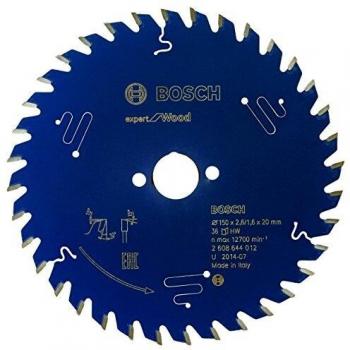 Disco de Sierra Circular Bosch Expert para Madera 150x20x2.6mm, 36 Dientes Microteq